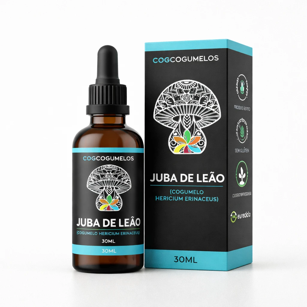 Juba de Leão Cog Cogumelos